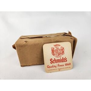 Schmidt's Cardboard Beer Bar Coasters Vintage‎ PHILADELPHIA Pennsylvania Brewery